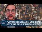 KRISE IN NAHOST: Pulverfass Libanon! Bricht die Waffenruhe mit Israel? Zivilisten wollen zurück