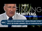 DEUTSCHLAND: "Das ist ein Desaster!" Riesenprojekt steht jetzt im Feuer! Lemmer völlig fassungslos!