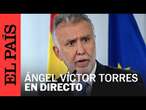 DANA | El ministro Ángel Víctor Torres ofrece una rueda de prensa sobre los efectos de la tormenta