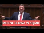 Mocne słowa polityków w Sejmie - Najciekawsze fragmenty z posiedzenia Sejmu - ostre słowa cz1