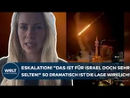 NAHOST: Eskalation! "Das ist für Israel doch sehr selten!" So dramatisch ist die Lage wirklich!