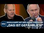 OLAF SCHOLZ: Der Kanzler macht Wahlkampf mit der Angst vor Krieg mit Putin! Das sagen die Deutschen