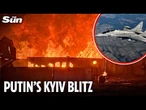 Nato warplanes scrambled as Russia launches biggest ever blitz on Ukraine