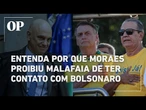Entenda por que o ministro Alexandre de Moraes proibiu Silas Malafaia de ter contato com Bolsonaro