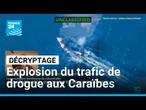 États-Unis-Venezuela : explosion du trafic de drogue aux Caraïbes • FRANCE 24