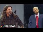 Trump campaign disputes claim over use of Foo Fighters song at rally