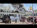 Incendio all'Universita' della Tuscia, evacuata l'area per 500 metri
