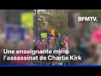 États-Unis: une enseignante mimant de l'assassinat de Charlie Kirk suscite la polémique
