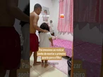 Pai emociona ao realizar sonho de montar o primeiro quarto para a filha