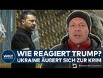 PUTINS KRIEG: Alle schauen auf Trump! Ukraine stellt Plan für Krim vor! Wie reagieren die USA?