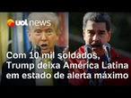 Trump deixa América Latina em estado de alerta máximo com tropas e eventual invasão da Venezuela