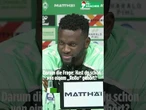 WERDER BREMEN: "Special-Mhhh-Sauce" - Absurde Reporter-Frage lässt Boniface ratlos zurück! #shorts