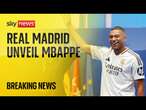 Watch live: Real Madrid reveal new signing Kylian Mbappe