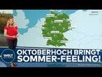 WETTER IN DEUTSCHLAND: Plötzlicher wieder Sommer? Hoch „Werner“ bringt Sonne und bis zu 23 Grad!