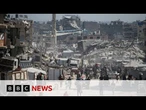 Nearly 100 people killed by Israel in 'ground, air and sea assault' on northern Gaza | BBC News