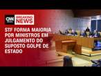 STF forma maioria por ministros em julgamento do suposto golpe de Estado | BASTIDORES CNN