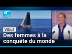 Voile : Alexia Barrier à la conquête du monde avec un équipage 100% féminin • FRANCE 24