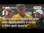 Bolsonaro confirma minuta golpista, faz discurso acovardado e usa apoiadores para foto, diz Tales