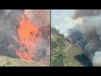 Bombeiros avançam no controle de grande incêndio ao norte de Madri | AFP