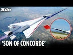 Fly from London to New York in under four hours! Meet the Son of Concorde