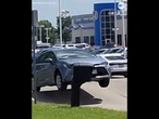Road buckles due to heatwave, sending car flying #weather #heatwave #missouri #driving #cars