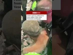Father and son rescued from rubble in Venezuela after earthquake. #BBCNews
