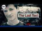 Trailer: 20/20 ‘The Last Text’ airs Jan. 3rd on ABC