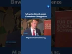 Bei der Volksabstimmung in der Schweiz wurde eine Begrenzung der Einwohnerzahl abgelehnt.