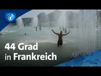 Mehr als 44 Grad: Rekordtemperaturen in Frankreich