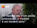 Lula diz que na economia não há 'milagre', mas 'trabalho', e elogia Haddad: 'Não é pavão presunçoso'