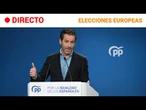 ELECCIONES EUROPEAS : El PP analiza los RESULTADOS que le han dado la VICTORIA | RTVE