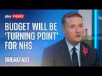 Health secretary admits patients will be 'waiting on trolleys' this winter | Budget 2024