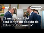 Anúncio de Trump que pode atingir Moraes é genérico e longe do pedido de Eduardo Bolsonaro | Análise