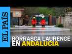 BORRASCA LAURENCE | Lluvias abundantes en Córdoba, Málaga y Sevilla | EL PAÍS