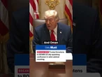 Trump threatens to bomb US ally Oman during cabinet meeting