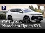 VW Tayron im Fahrbericht: Ein würdiger Nachfolger des Tiguan Allspace? | F.A.Z.