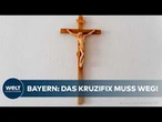 BAYERN: Das Kruzifix muss weg! Verwaltungsgerichtshof gibt Klage von zwei Schülerinnen statt