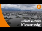 Taifun „Fung-wong“ löst schwere Überschwemmungen in Taiwan aus
