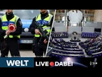 BUNDESTAG: Abgeordnete debattieren über Grenzkontrollen und Zurückweisungen | WELT LIVE DABEI