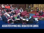 Assisted Dying Bill debated in the House of Lords