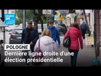 Pologne : dernière ligne droite d'une élection présidentielle très serrée • FRANCE 24