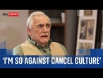 Hollywood actor Brian Cox talks to Sky News about politics, Trump and Kevin Spacey