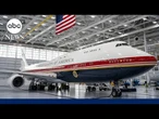 Trump unveils Qatari-donated 747 that will serve as Air Force One