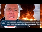 UKRAINE-KRIEG: "Die russischen Raffinerien brennen lichterloh!" Ukraine erhöht den Druck auf Putin!