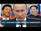 PUTINS SCHRECKENS-ALLIANZ: Das sind Russlands wichtigste Verbündete – Trump in Alaska unter Druck!