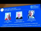 Bruno - Nobel Fisica | AFP