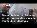 Pai chama polícia após notar 'desenho de orixá' feito por sua filha na escola