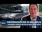 GROßMANÖVER IN BELARUS: Ralph D. Thiele warnt vor neuer Bedrohung aus Russland
