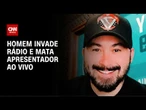 Radialista é morto a tiros durante programação ao vivo no Pará | CNN NOVO DIA