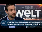 AFD: Gewalt gegen rechte Politiker ufert aus! Vorbach über das Achselzucken der Deutschen! I Meinung